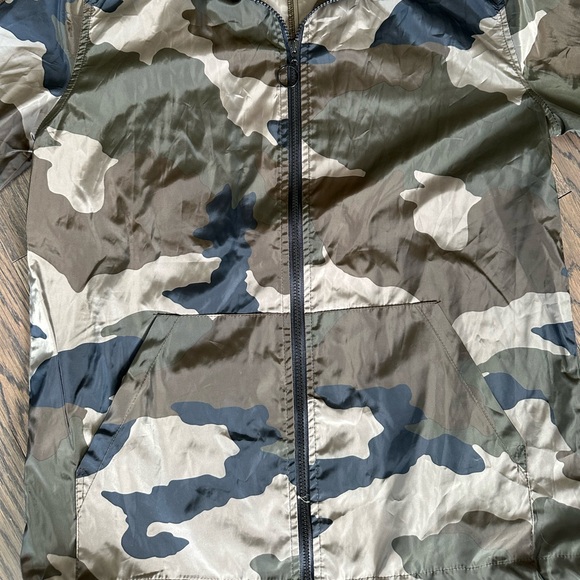 Wild Fable WINDBREAKER JACKET WOMEN CAMO 💚 🟤🖤 SIZE XS - Picture 11 of 12